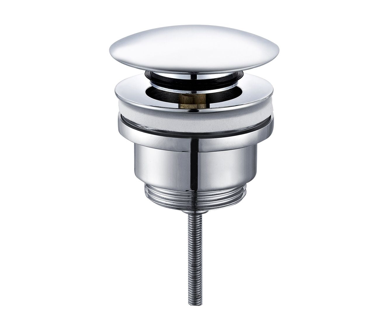ALONI CLICKWASTE PUSH-UP 5/4 OVERLOOP - CHROOM