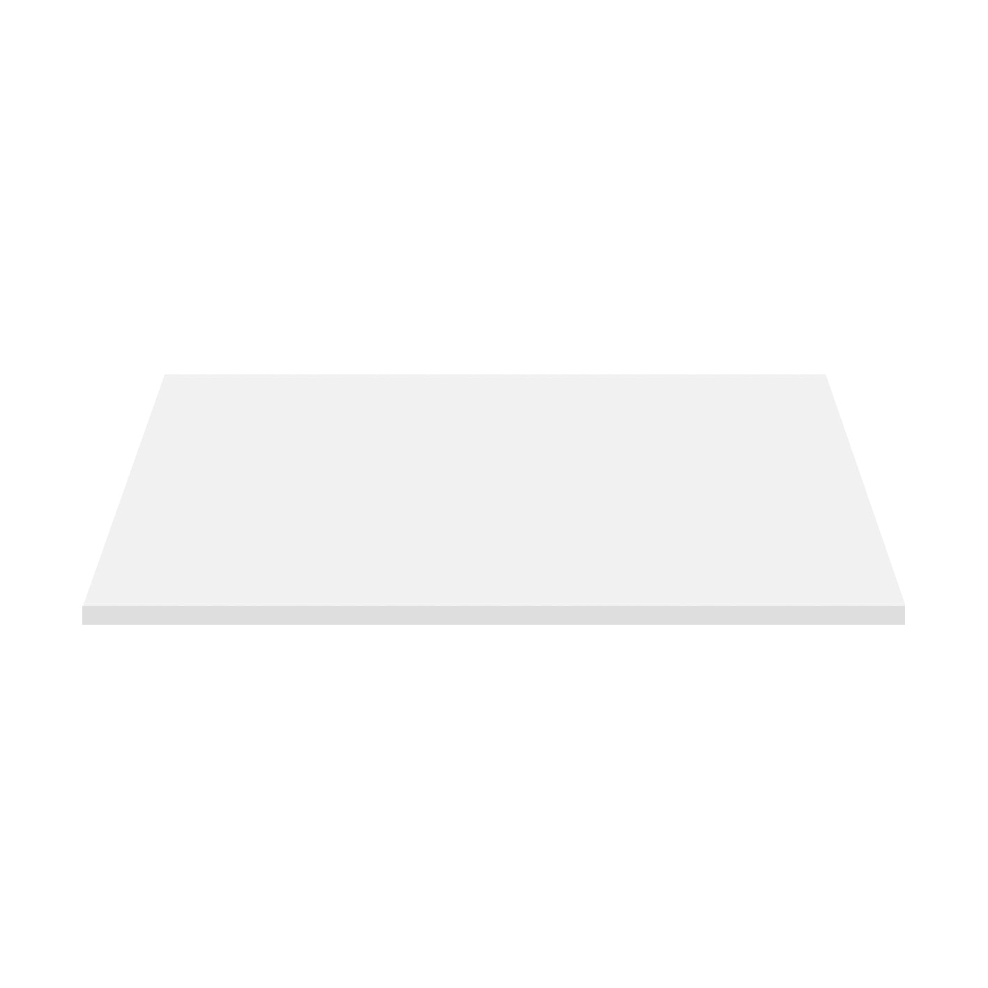 ALONI WASTAFELTABLET MDF (96.4X45.5X2.6 CM) - MAT WIT