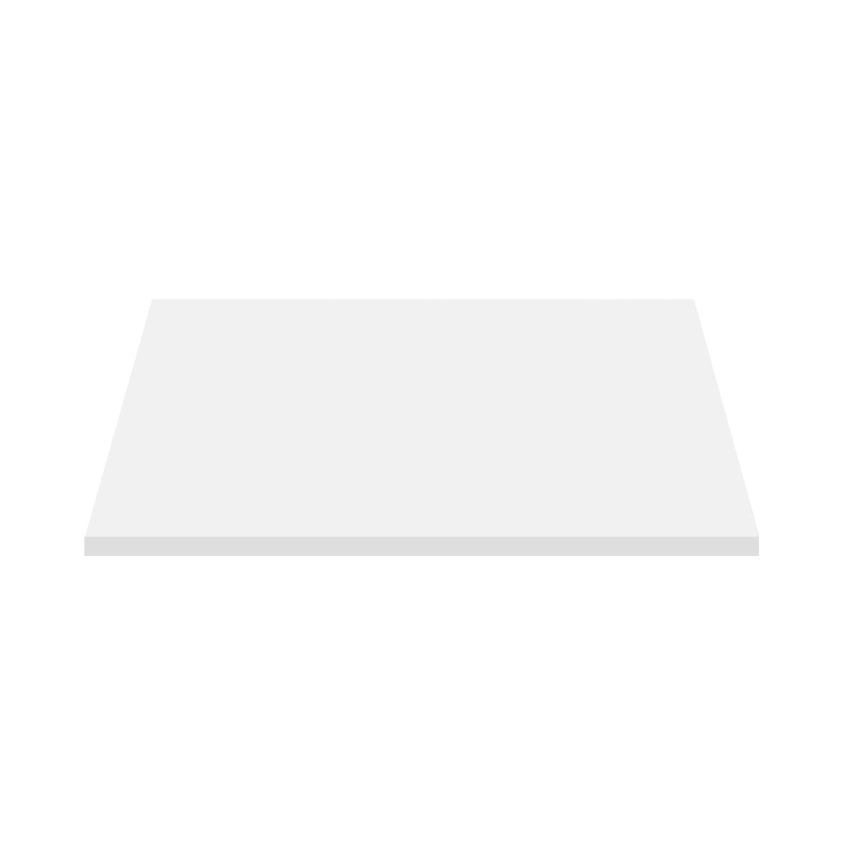 ALONI WASTAFELTABLET MDF (76.4X45.5X2.6 CM) - MAT WIT