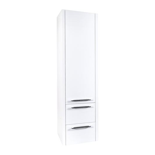 MEGA KOLOMKAST 165CM WIT GLOSSY