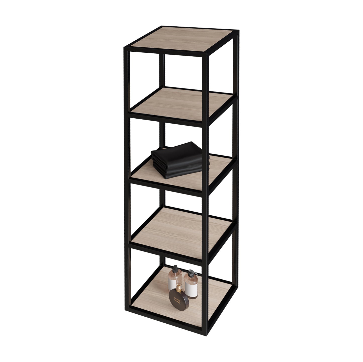 ALONI SHARP KOLOMKAST (30X35X135CM) - HAZELNOOT