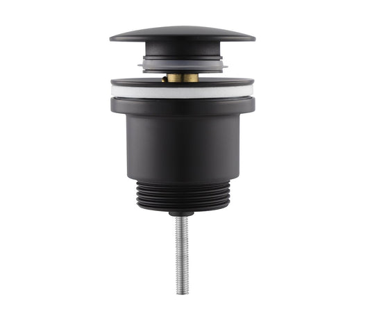 ALONI CLICKWASTE PUSH-UP 5/4 OVERLOOP - MAT ZWART