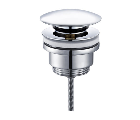 ALONI CLICKWASTE PUSH-UP 5/4 OVERLOOP - CHROOM