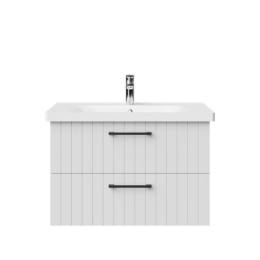 CREAVIT D10 WASTAFELKAST MET 2 LADEN 80 CM - WIT