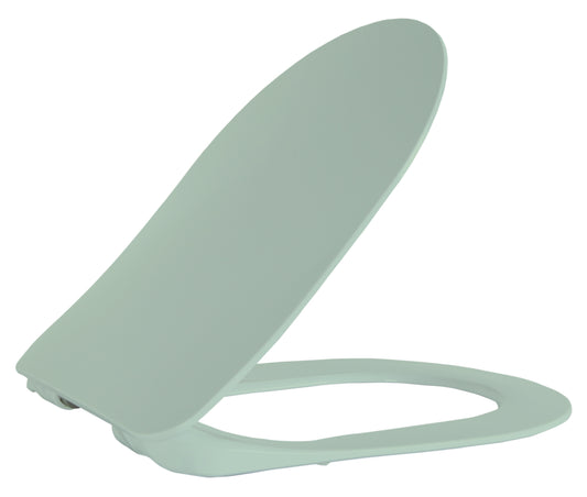 CREAVIT DUCK WC-ZITTING - D-MODEL - SLIM DESIGN - SOFT CLOSE - QUICK RELEASE - DUROPLAST - RVS SCHARNIEREN - NIJLGROEN