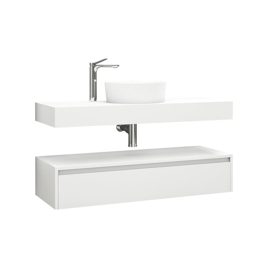 ALONI LINA ONDERKAST (120CM) - MAT WIT