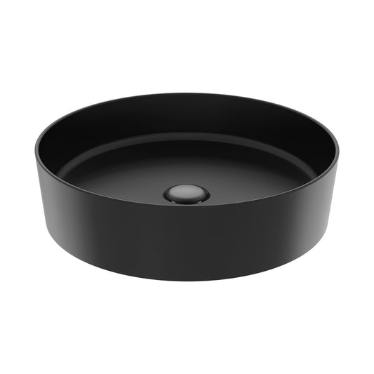 creavit-loop-opbouw-waskom-45cm-mat-zwart
