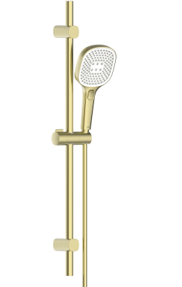 MALAGA GEBORSTELD LICHT GOUD glijdouche set