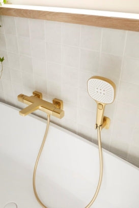 MALAGA GEBOURSTELD LICHT GOUDE OPBOUW THERMOSTATISCHE BADMENGKRAAN
