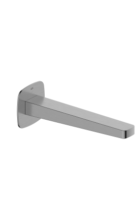 MALAGA GUN METAL GREY inbouw baduitloop