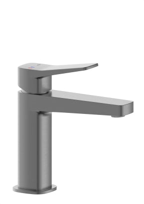 MALAGA Gun Metal Grey PVD Wastafelmengkraan