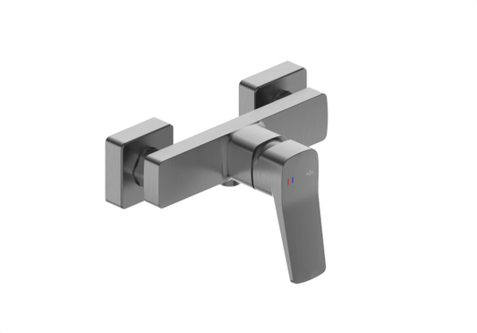 MALAGA GUN METAL OPBOUW DOUCHEMENGKRAAN