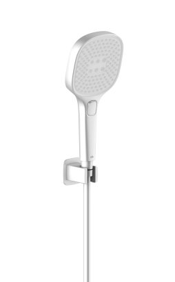 MALAGA WIT wandbevestigde douche set