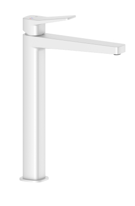 MALAGA Witte hoogmodel Wastafelkraan