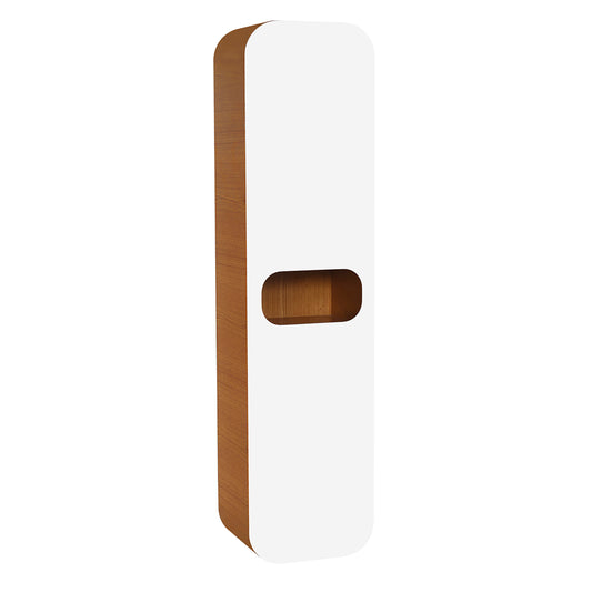 CREAVIT 'PION' KOLOMKAST (40X160X32CM) - WIT EIK