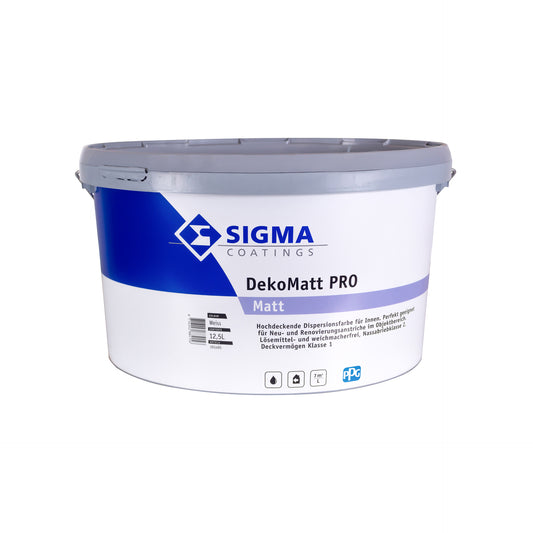 sigma-deco-mat-pro-witte-muur-verf-emmer-125l