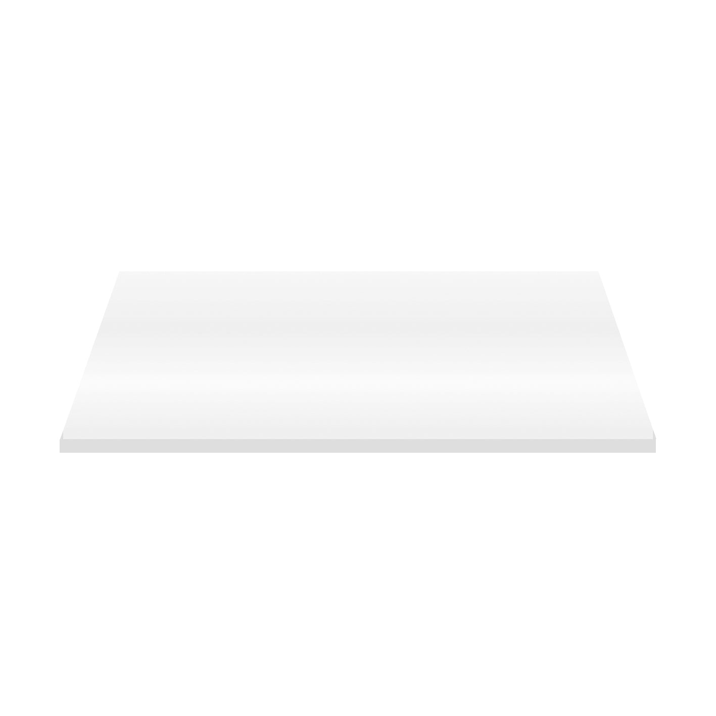 ALONI WASTAFELTABLET MDF (96.4X45.5X2.6 CM) - GLANZEND WIT