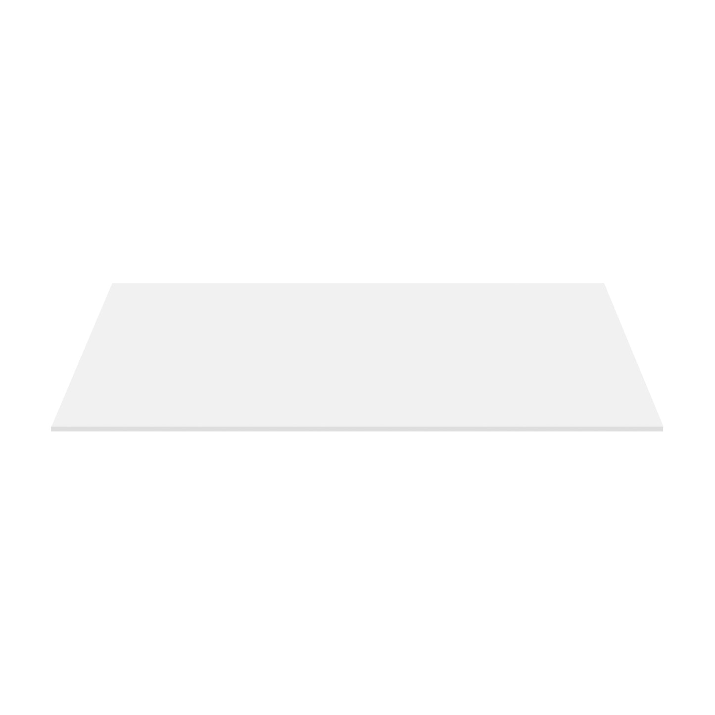 ALONI WASTAFELTABLET MDF (118.4X45.5X2.6 CM) - MAT WIT