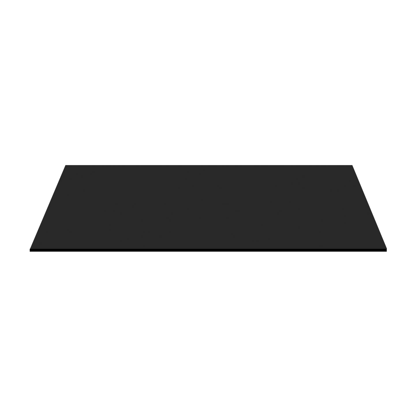 ALONI WASTAFELTABLET MDF (118.4X45.5X2.6 CM) - MAT ZWART