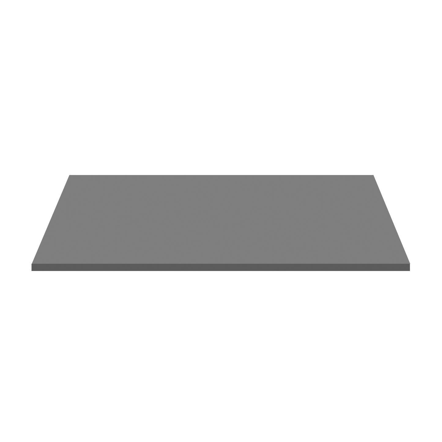 ALONI WASTAFELTABLET MDF (152.4X45.5X2.6 CM) - MAT GRIJS