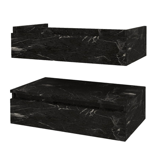 VENUS ONDERKAST (81CM) - ZWART MARMER