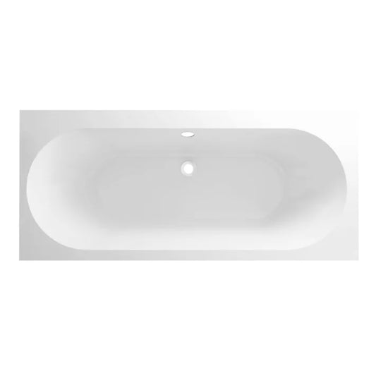 Kleinmann Inbouwbad Mat Wit 180x80x49 Jennii